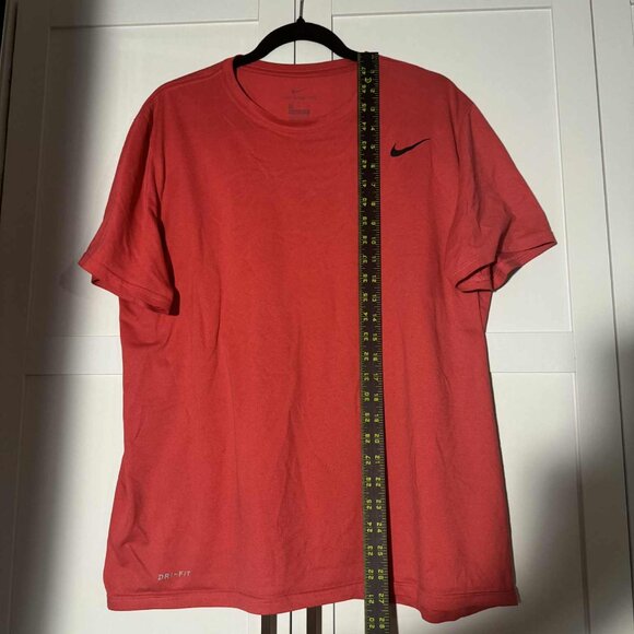 Nike Men’s T-Shirt Short Sleeve Red XL - Picture 5 of 6
